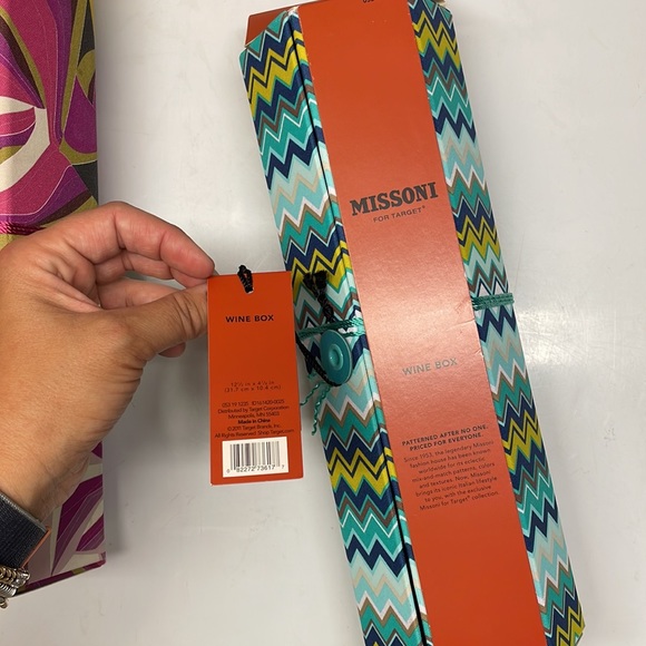 Set of 3 Missoni for Target Wine Boxes From Original Collaboration - Picture 2 of 6